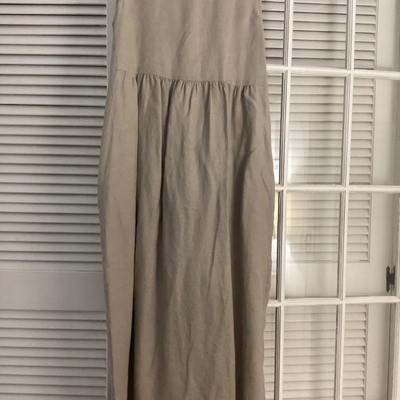 Eileen Fisher, maxi length, size M, oatmeal linen - Picture 3 of 3